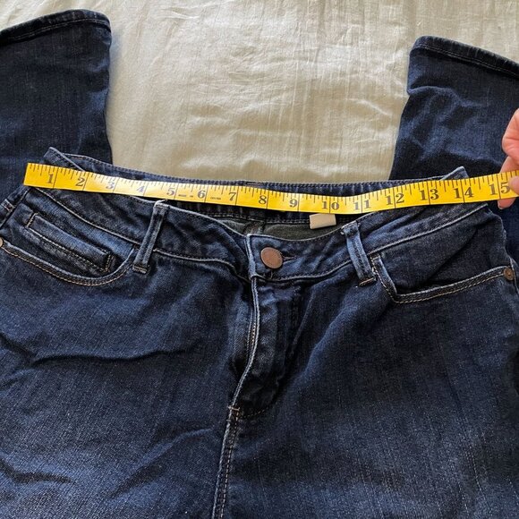 Coldwater Creek Stretch Straight Leg Jeans 40" Length - Blue - 10 - Picture 5 of 10